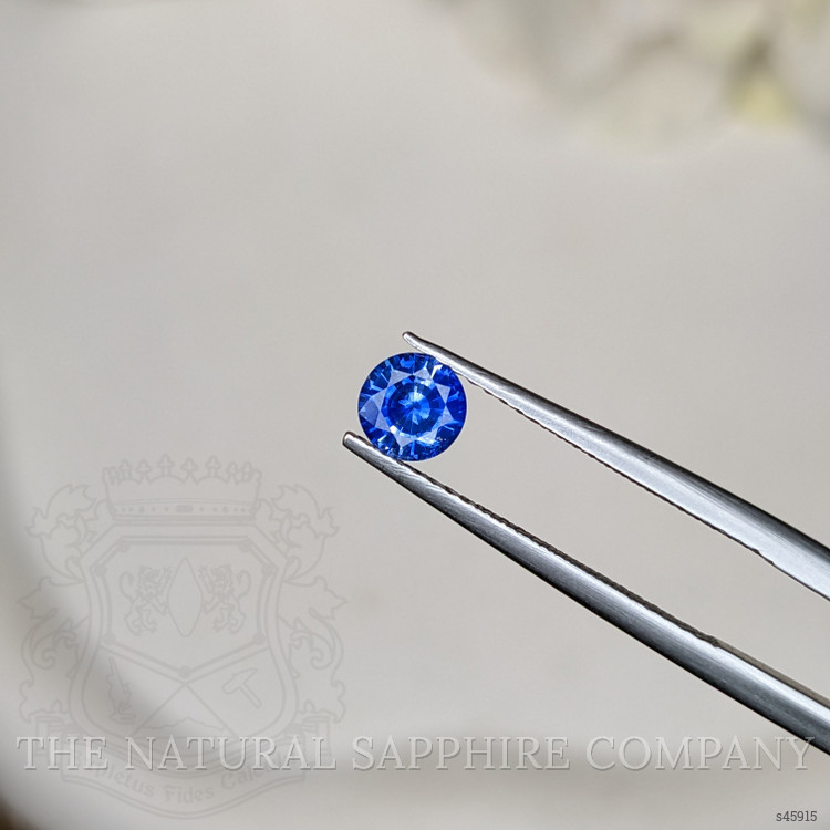 0.61 Ct. Blue Sapphire from Ceylon (Sri Lanka)