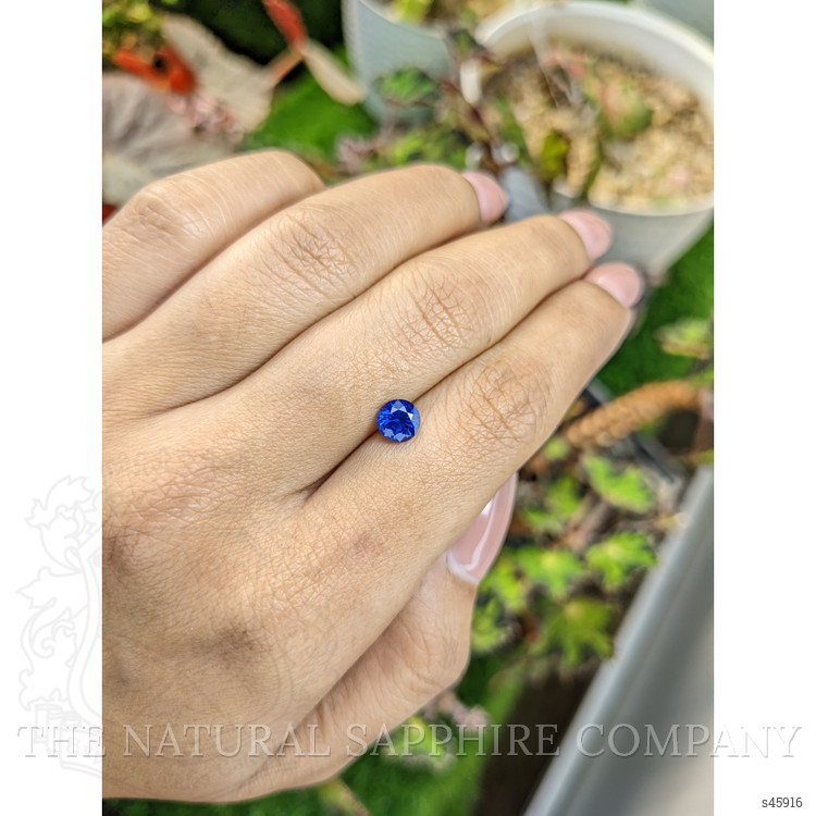 0.93 Ct. Blue Sapphire from Ceylon (Sri Lanka)