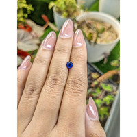 0.76 Ct. Blue Sapphire from Ceylon (Sri Lanka) Life Style