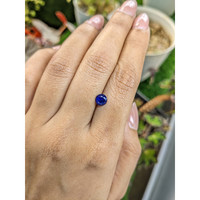 0.96 Ct. Blue Sapphire from Ceylon (Sri Lanka) Life Style
