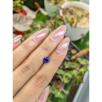 0.96 Ct. Blue Sapphire from Ceylon (Sri Lanka) Life Style