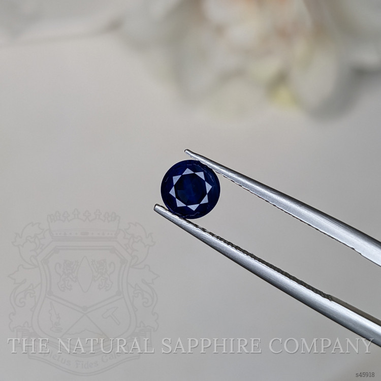 0.96 Ct. Blue Sapphire from Ceylon (Sri Lanka)