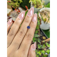 1.04 Ct. Blue Sapphire from Ceylon (Sri Lanka) Life Style