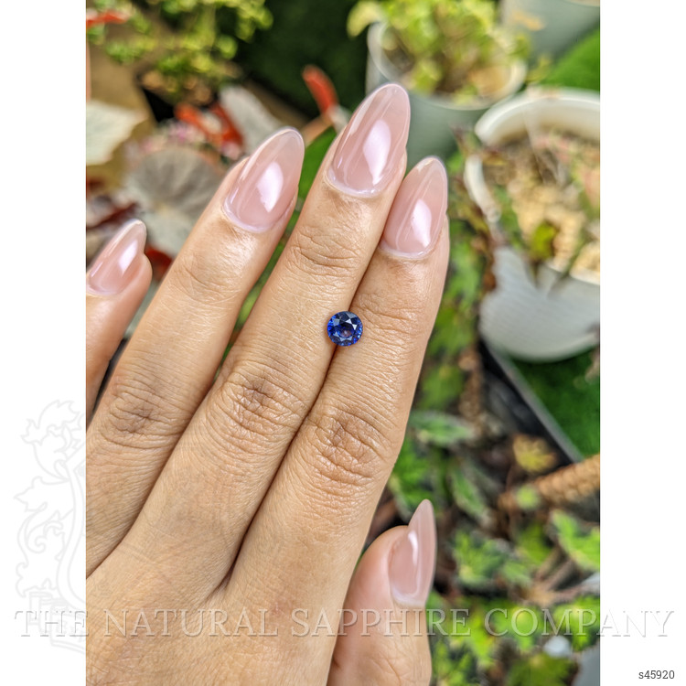 1.04 Ct. Blue Sapphire from Ceylon (Sri Lanka)