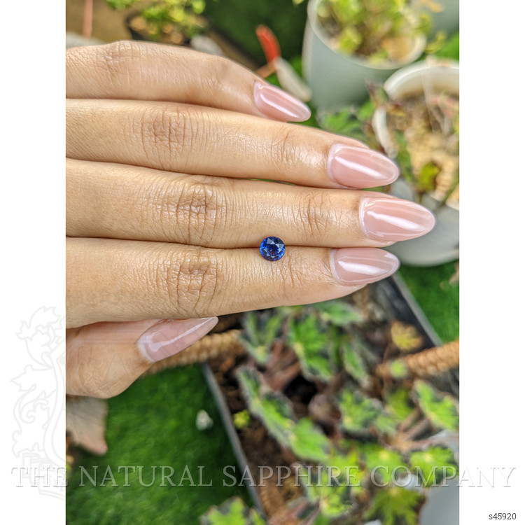1.04 Ct. Blue Sapphire from Ceylon (Sri Lanka)