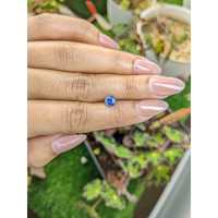 1.00 Ct. Blue Sapphire from Ceylon (Sri Lanka) Life Style