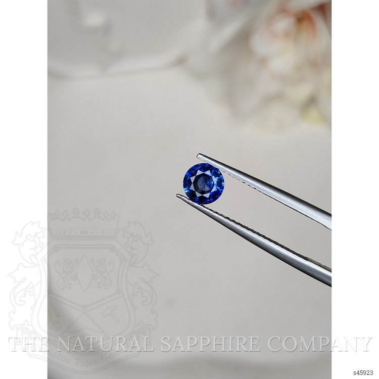 0.72 Ct. Blue Sapphire from Ceylon (Sri Lanka)