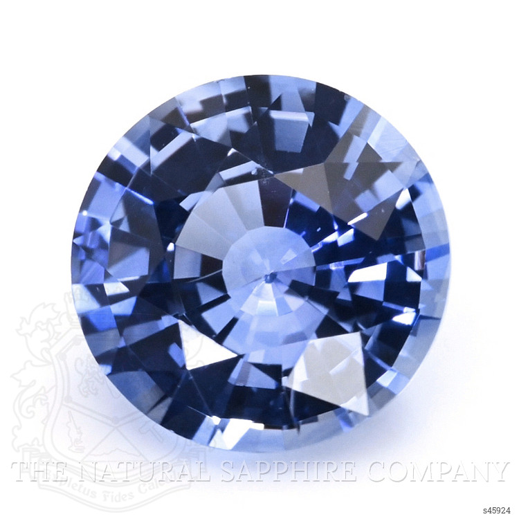 0.87 Ct. Blue Sapphire from Ceylon (Sri Lanka)