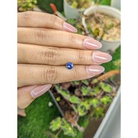 0.87 Ct. Blue Sapphire from Ceylon (Sri Lanka) Life Style