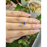 0.97 Ct. Blue Sapphire from Ceylon (Sri Lanka) Life Style