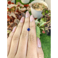 1.13 Ct. Blue Sapphire from Ceylon (Sri Lanka) Life Style