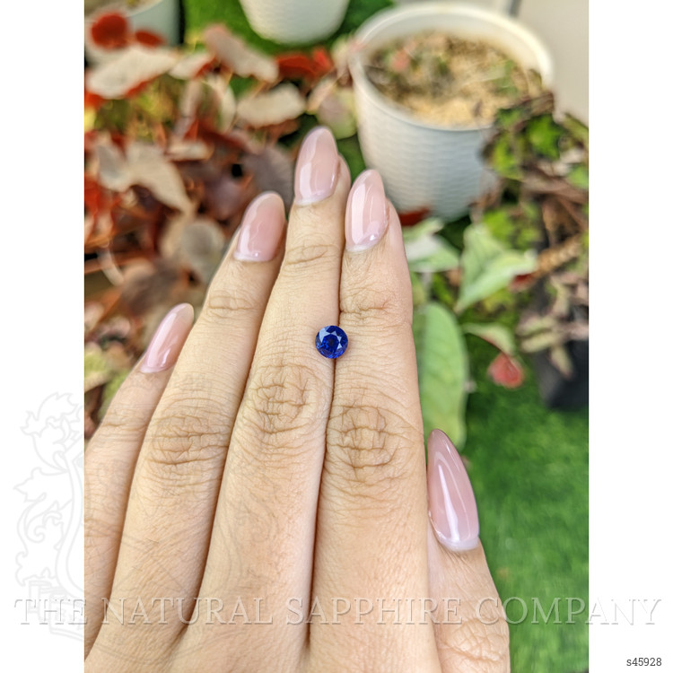 1.13 Ct. Blue Sapphire from Ceylon (Sri Lanka)