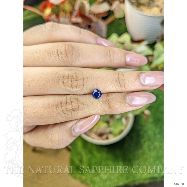1.13 Ct. Blue Sapphire from Ceylon (Sri Lanka)