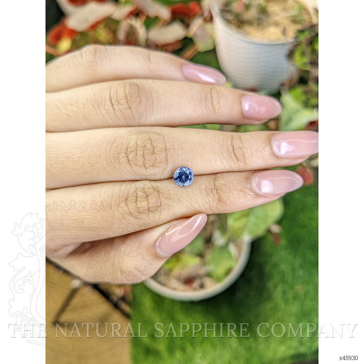 1.00 Ct. Blue Sapphire from Ceylon (Sri Lanka)