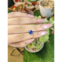 1.63 Ct. Blue Sapphire from Ceylon (Sri Lanka) Life Style