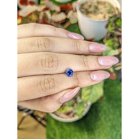 1.25 Ct. Blue Sapphire from Ceylon (Sri Lanka) Life Style