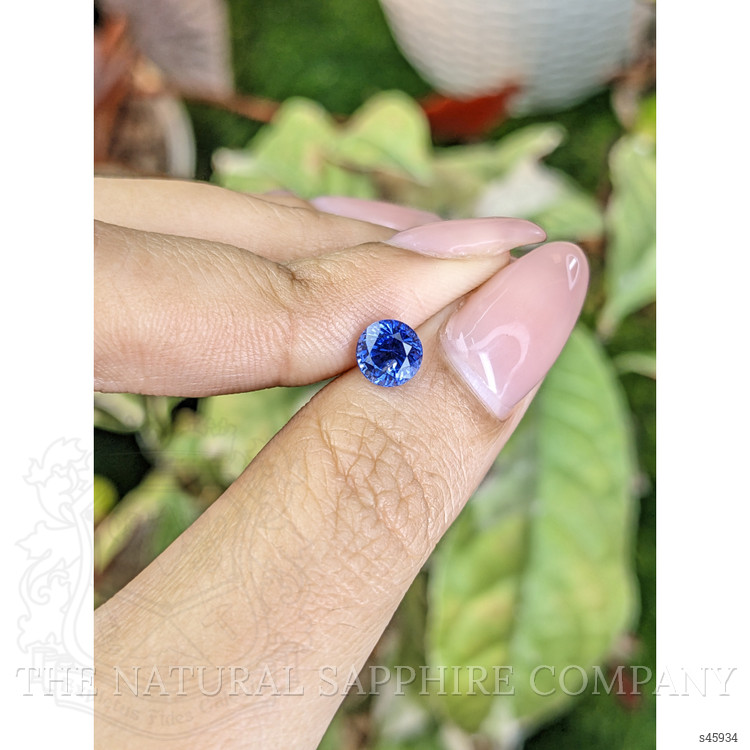 1.25 Ct. Blue Sapphire from Ceylon (Sri Lanka)