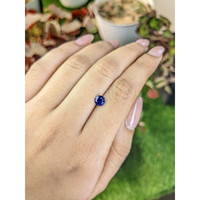 0.80 Ct. Blue Sapphire from Ceylon (Sri Lanka) Life Style