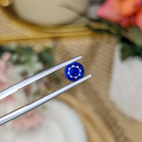 0.80 Ct. Blue Sapphire from Ceylon (Sri Lanka) Life Style