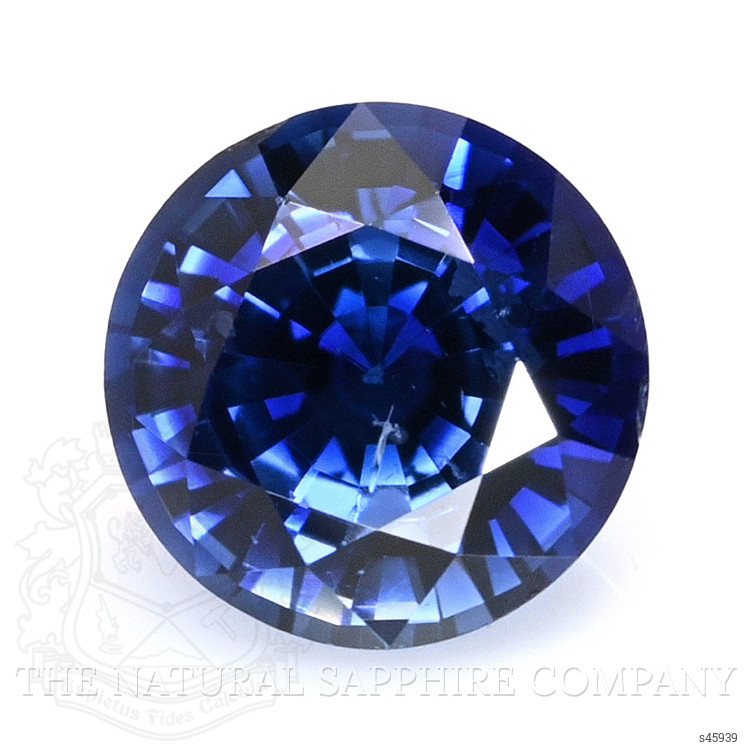 0.71 Ct. Blue Sapphire from Ceylon (Sri Lanka)