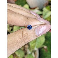 0.71 Ct. Blue Sapphire from Ceylon (Sri Lanka) Life Style