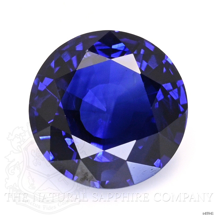 0.85 Ct. Blue Sapphire from Ceylon (Sri Lanka)