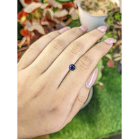0.74 Ct. Blue Sapphire from Ceylon (Sri Lanka) Life Style