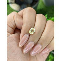 1.61 Ct. Yellow Sapphire from Tanzania Life Style