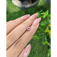0.71 Ct. Purplish Pink Sapphire from Tanzania Life Style