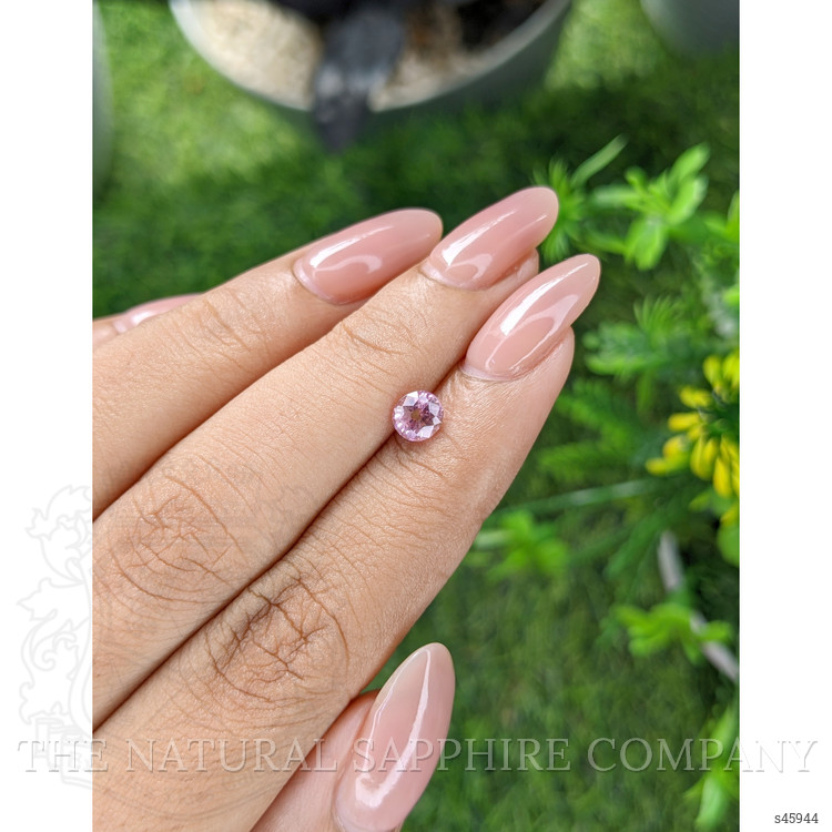 0.71 Ct. Purplish Pink Sapphire from Tanzania