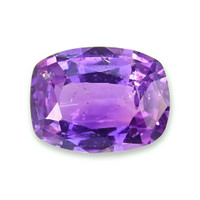 0.57 Ct. Pinkish Purple Sapphire from Tanzania Video