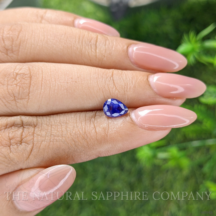 1.11 Ct. Purplish Blue Sapphire from Tanzania