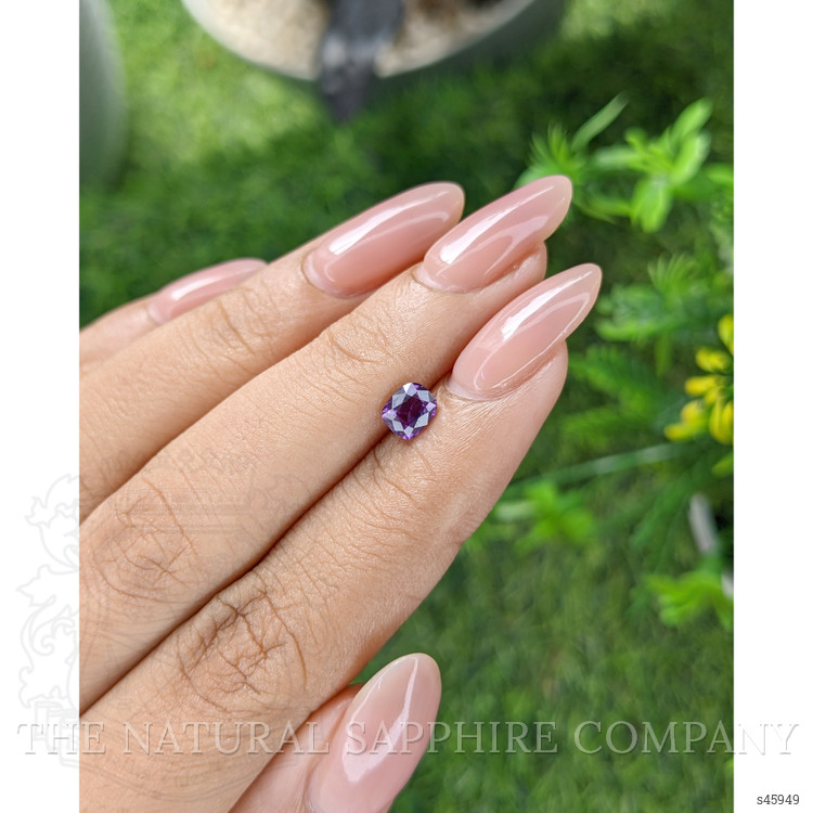 0.67 Ct. Purple Sapphire from Tanzania