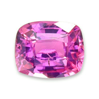 0.58 Ct. Purplish Pink Sapphire from Tanzania Video