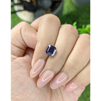 2.03 Ct. Purplish Blue Sapphire from Tanzania Life Style
