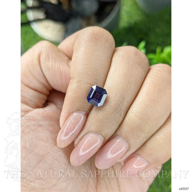 2.03 Ct. Purplish Blue Sapphire from Tanzania