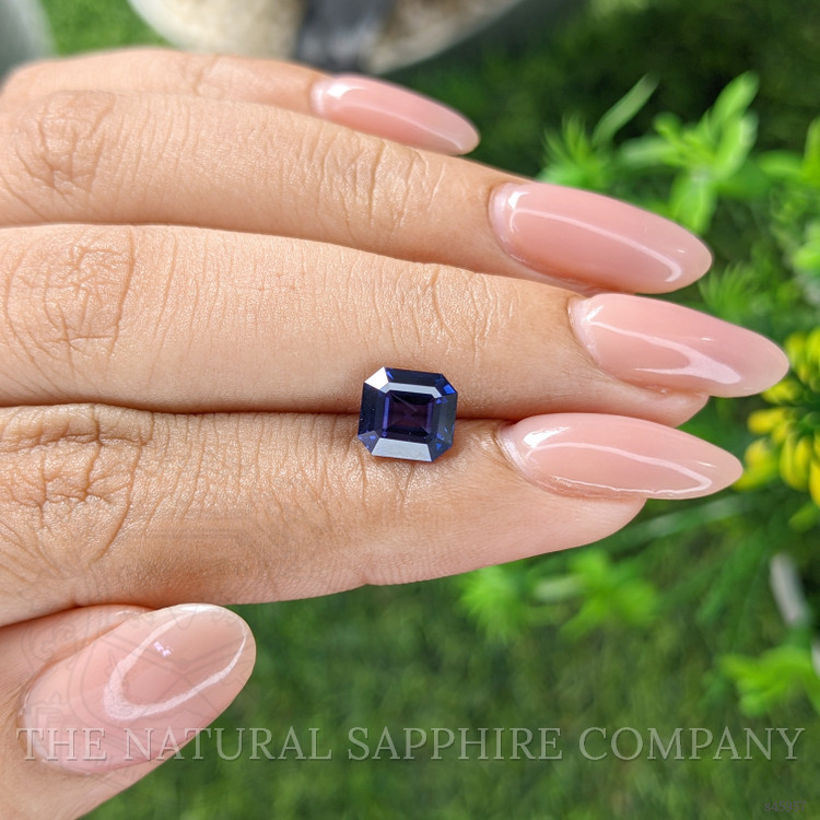 2.03 Ct. Purplish Blue Sapphire from Tanzania