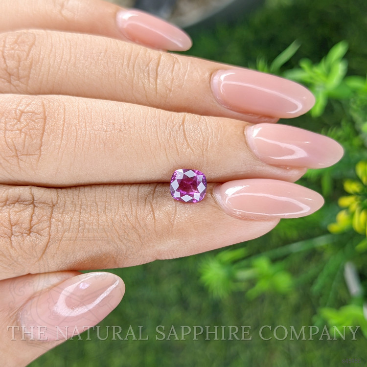 1.09 Ct. Purplish Pink Sapphire from Tanzania
