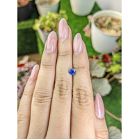 0.65 Ct. Blue Sapphire from Ceylon (Sri Lanka) Life Style