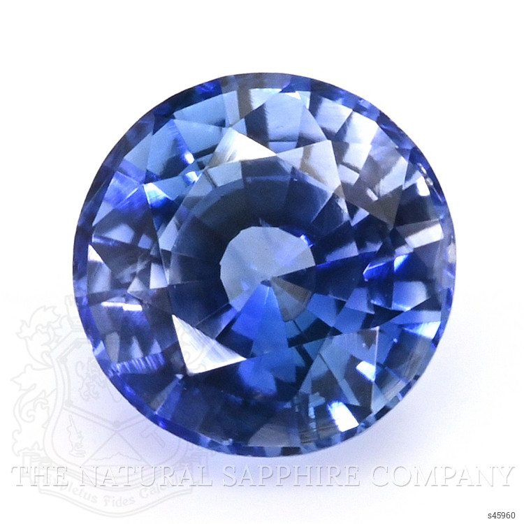0.73 Ct. Blue Sapphire from Ceylon (Sri Lanka)