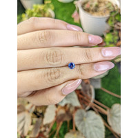 0.73 Ct. Blue Sapphire from Ceylon (Sri Lanka) Life Style