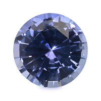 0.77 Ct. Purplish Blue Sapphire from Ceylon (Sri Lanka) Video