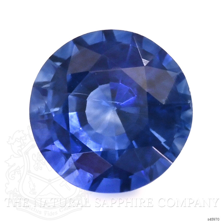 0.58 Ct. Blue Sapphire from Ceylon (Sri Lanka)