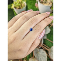 0.54 Ct. Blue Sapphire from Ceylon (Sri Lanka) Life Style