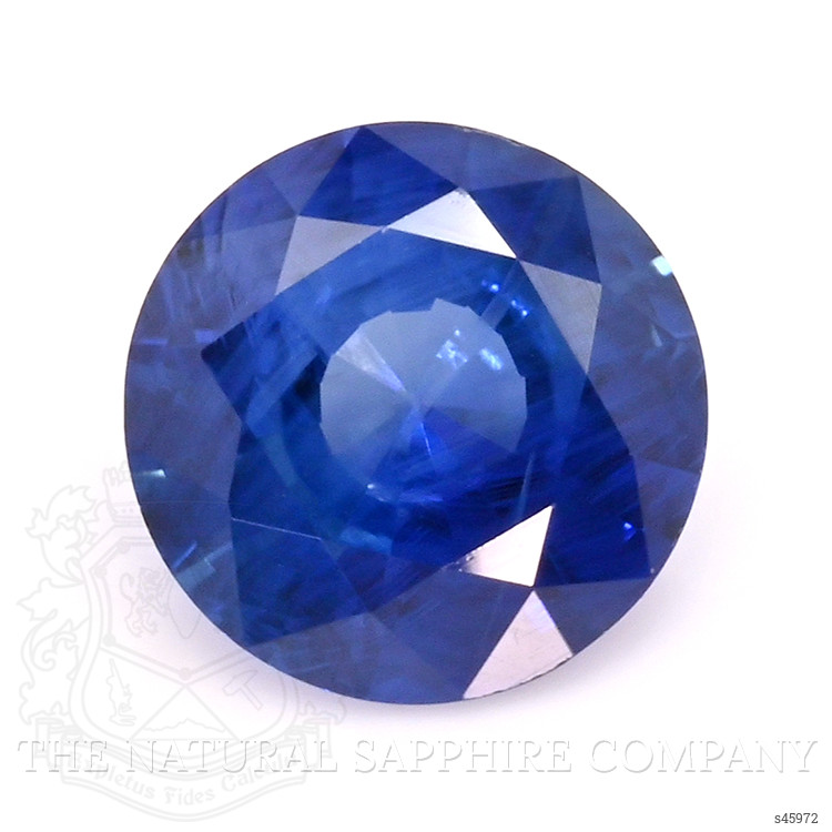 0.49 Ct. Blue Sapphire from Ceylon (Sri Lanka)