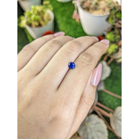 0.75 Ct. Blue Sapphire from Ceylon (Sri Lanka) Life Style