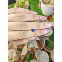 0.75 Ct. Blue Sapphire from Ceylon (Sri Lanka) Life Style