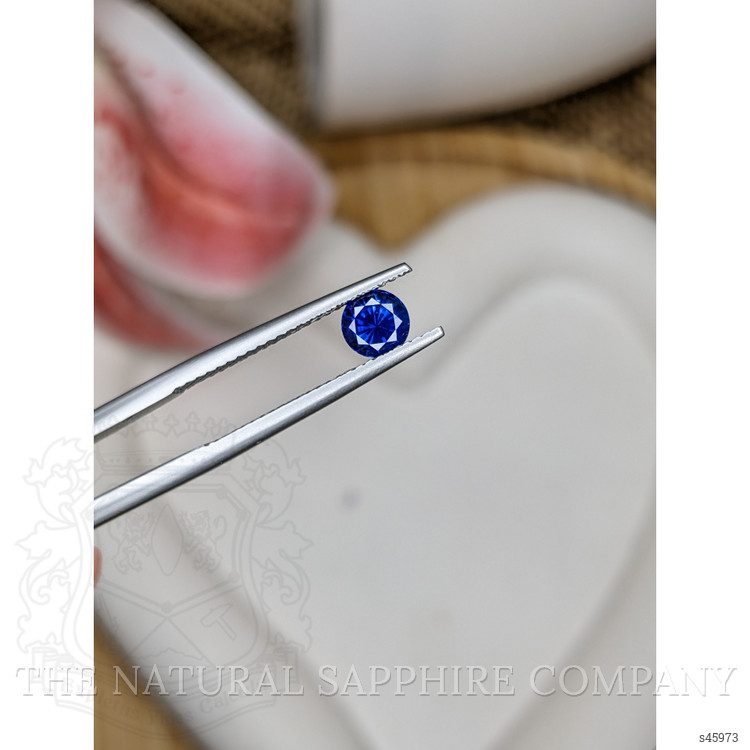 0.75 Ct. Blue Sapphire from Ceylon (Sri Lanka)