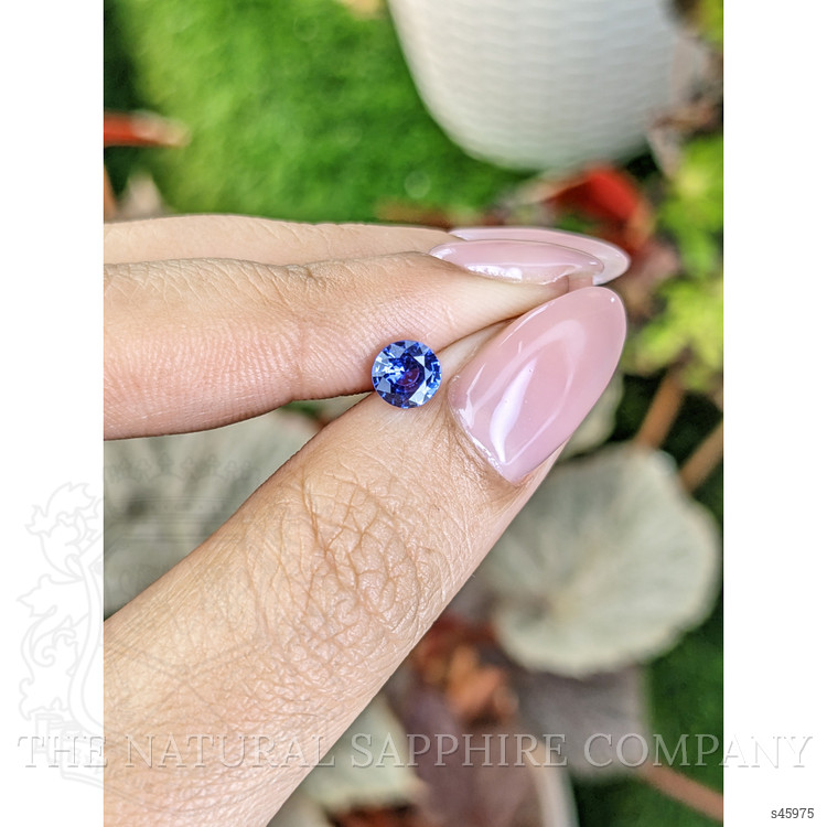 0.70 Ct. Blue Sapphire from Ceylon (Sri Lanka)