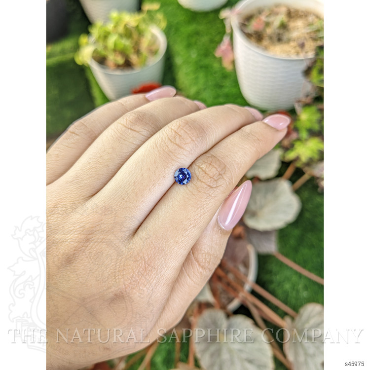 0.70 Ct. Blue Sapphire from Ceylon (Sri Lanka)